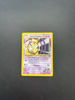 Pokemon Card Gym Challenge Sabrina's Kadabra 58/132 WOTC - Image 2