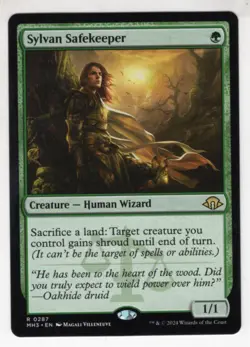 MTG Modern Horizons 3 Rare Card #287 Sylvan Safekeeper - Image 1