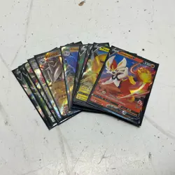 Mixed Rare Pokemon Holographic Trading Card Singles (Set Of 10) - Image 1