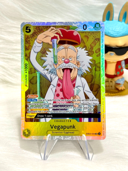 Vegapunk EB02-056 SR English Anime 25th Collection - One Piece Card - NM - Image 1