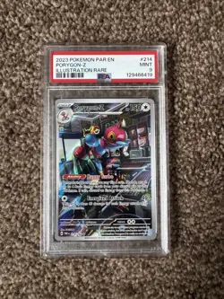 2023 Pokemon SV Paradox Rift Porygon-Z #214/182 - PSA 9 - Image 1