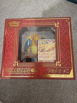 Pokemon Scarlet and Violet Charizard Super Premium Collection - Factory Sealed - Image 1