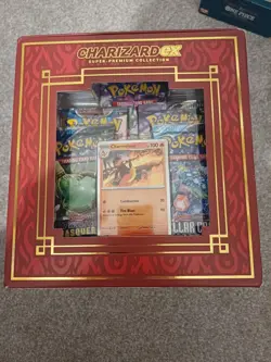 Pokemon Scarlet and Violet Charizard Super Premium Collection - Factory Sealed - Image 2
