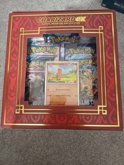 Pokemon Scarlet and Violet Charizard Super Premium Collection - Factory Sealed - Image 4