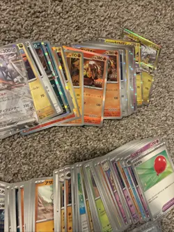 Bulk 100+ Pokemon Mega Dream Japanese Lot EX Holos Art Rares And Basics ALL MINT - Image 4