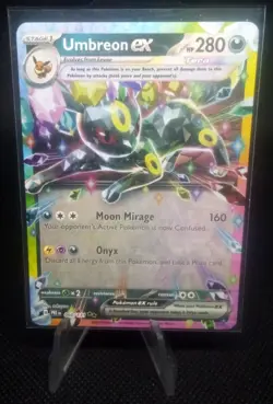 2025 Pokemon Prismatic Evolutions Umbreon ex #060/131 - Image 1