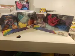 Pokemon Sword and Shield Evolving Skies Elite Trainer Box ETB and Tin Costco - Image 1