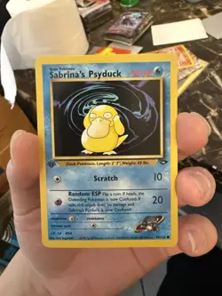 Pokemon TCG Sabrina's Psyduck Gym Challenge 99, 1st Edition - Image 1
