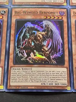 3x Gazelle The King Of Mythical Claws + Big-Winged Berfomet & More! | YuGiOh! - Image 5