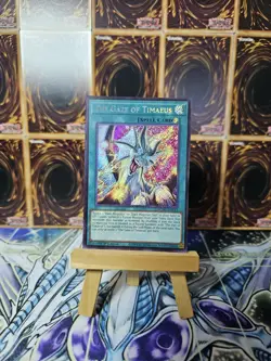 Yugioh The Gaze of Timaeus MZMU-EN013 Secret Rare 1st Edition NM - Image 3