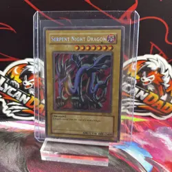 Yugioh Serpent Night Dragon MRL-103 Secret Rare Original 2002 NM - Image 1