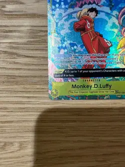 One Piece TCG - Monkey.D.Luffy (SP) (OP07-109) - Two Legends Foil NM - Image 3