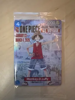 One Piece Monkey.D.Luffy (College Basketball US Voyage) Gonzaga .. - Image 1