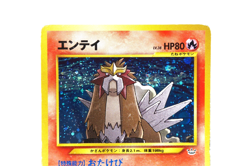 Pokemon TCG Entei Holo #244 Neo Revelation 2001 Japanese Vintage Pokemon Card - Image 4