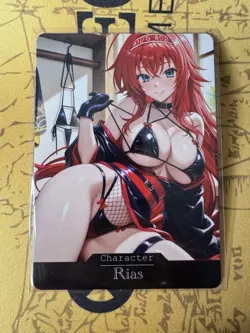 Rias High School DxD ACG Goddess Story Waifu Anime Custom Card - Image 1