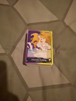 One Piece TCG 51 Card Charlotte Pudding Purple/Yellow Custom Deck - Big Mom Pira - Image 1