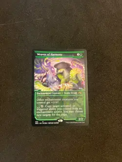 Weaver of Harmony (Showcase) #395 (NM) [Kamigawa Neon] Magic MTG Cards LP - Image 1