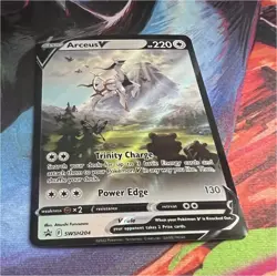 Pokemon Arceus V SWSH204 SWSH: Sword & Shield Promo Cards Holo V - Image 1