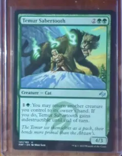 MTG Temur Sabertooth Fate Reforged NM - Image 1
