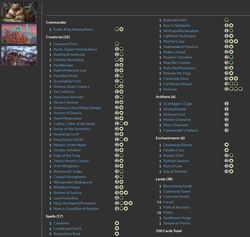 Kudo, King Among Bears EDH Commander Deck, HATE BEARS! - Image 2