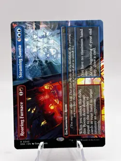 Roaring Furnace 0343 Borderless Duskmourn: House Of Horrors DSK MTG NM - Image 1
