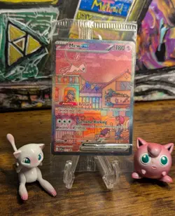 Pokemon 151 UPC 🌆 Mew Ex 053 Black Star Promo 🧬 UPC Mew Ex Sealed Promo ✨ #053 - Image 1