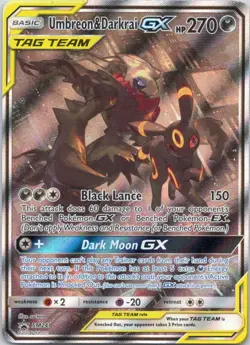2020 Sun & Moon, Promos - Sun & Moon Promos Umbreon & Darkrai-GX Full Art Holo - Image 1