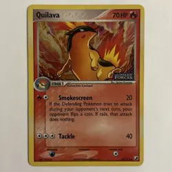 Quilava 45/115 Reverse Holo Foil Stamped EX Unseen Forces Pokemon Tcg HP/DMG - Image 1