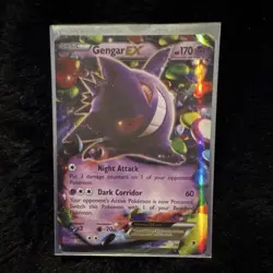 Pokemon Gengar EX Ultra Rare Holo XY Phantom Forces 34/119 2014 170 HP - Image 1