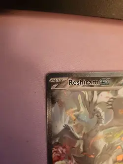 Pokemon Reshiram Ex 166/086 Special Illustration Rare (White Flare) N/M - Image 3