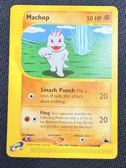 Machop - Skyridge 74/144 - 2003 - Pokemon TCG - E Reader LP - Image 1