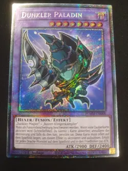 Dunkler Paladin BLMM-DE008 Chibi Starlight Rare Mayhem Deutsch NM YUGIOH - Image 1