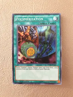 yugioh polymerization super rare fuen-en049 1st ed nm - Image 1