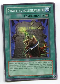 Yu-Gi-Oh! PLAYED/POOR Schwur des Erzunterweltlers Common - Image 1