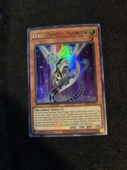 Cyber Dragon Nachster LDS2 Ultra Rare 1st ED Nm Yugioh - Image 1