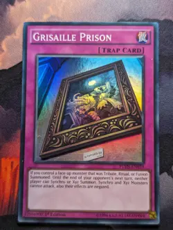 Grisaille Prison - FUEN-EN059 - Super Rare 1st Edition Yugioh - VLP - Image 1