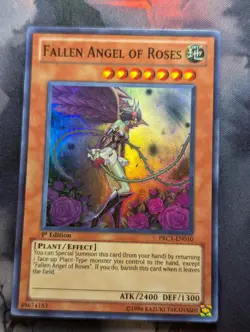 Fallen Angel of Roses - PRC1-EN010 - Super Rare - 1st Edition Yugioh - NM/VLP - Image 1