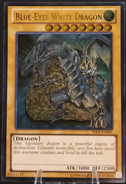 Blue-Eyes White Dragon YSKR-EN001 UR -YuGiOh TCG SD: Kaiba Reloaded (NM) - Image 1