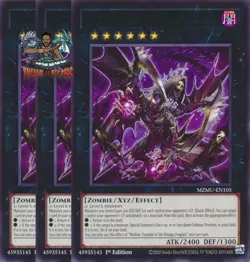 Yugioh! 3x Wollow, Founder of the Drudge Dragons MZMU-EN105 Rare 1st Ed NM - Image 1