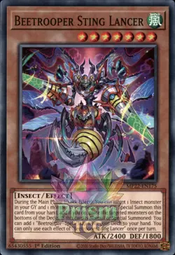 1st Ed Beetrooper Sting Lancer MP22-EN175 Yugioh - Image 1