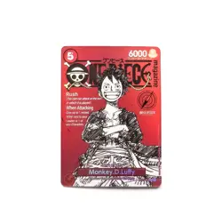 Monkey D Luffy ST21-014 ONE PIECE Magazine Promo ENG Custom TCG Proxy Card - Image 3