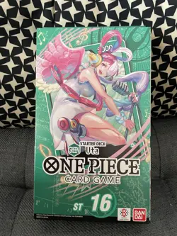 One Piece Tcg Starter Deck ST-16 Uta Green Deck English Brand New With PRB Pack! - Image 1