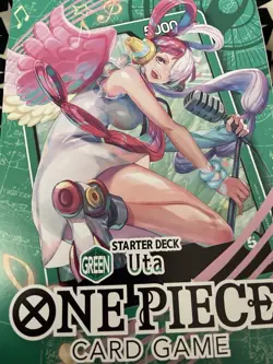 One Piece Tcg Starter Deck ST-16 Uta Green Deck English Brand New With PRB Pack! - Image 3