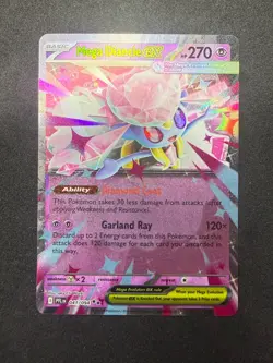 Mega Diancie ex 041/094 | Phantasmal Flames | Pokemon Card | NM/M 4 - Image 1