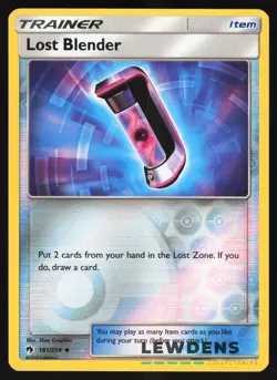 Lost Blender - 181/214 - Reverse Holo Uncommon - Lost Thunder - Pokemon Card - Image 1