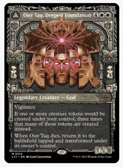 Ojer Taq, Deepest Foundation (Showcase) The Lost Caverns of Ixalan 314 NM - Image 1