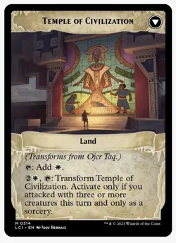 Ojer Taq, Deepest Foundation (Showcase) The Lost Caverns of Ixalan 314 NM - Image 2