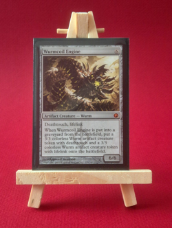 Wurmcoil Engine / Scars Of Mirrodin / Rare MTG Wurm / Mint Condition - Image 1