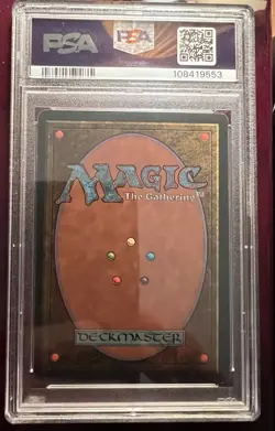 MTG Shivan Dragon Revised PSA 8 NM-MT Magic The Gathering - Image 2