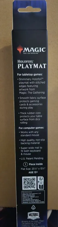 Ultra Pro MTG Final Fantasy Traveling Black Chocobo Holofoil Playmat NEW - Image 3